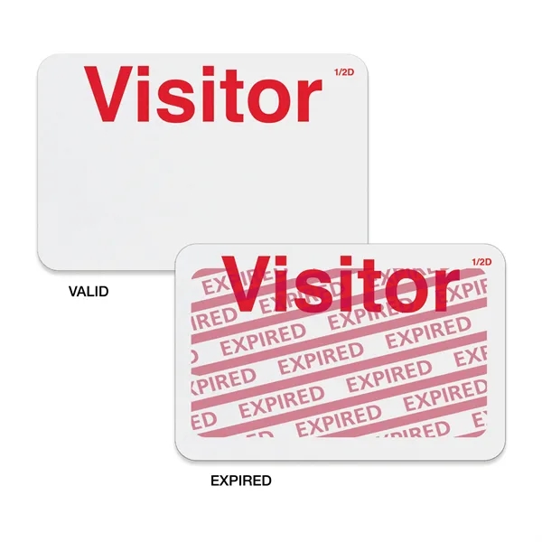 TEMPbadge expiring badges let you know when a visitor's time is... from ASI 79898 Promovision / PROMOVISION