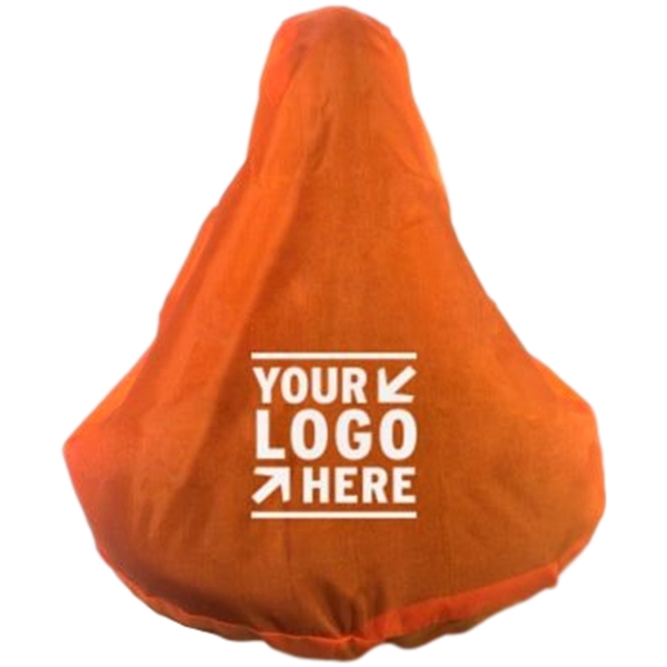 Bicycle seat cover made from waterproof polyester that stretches for use... from ASI 72657 Active Life Promo / Active Life Promo