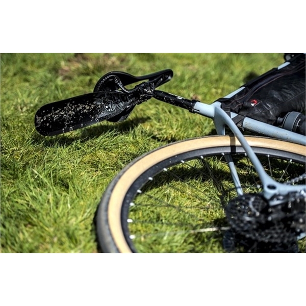 Polyethylene bicycle seat cover that attaches to bike saddle rail without... from ASI 72657 Active Life Promo