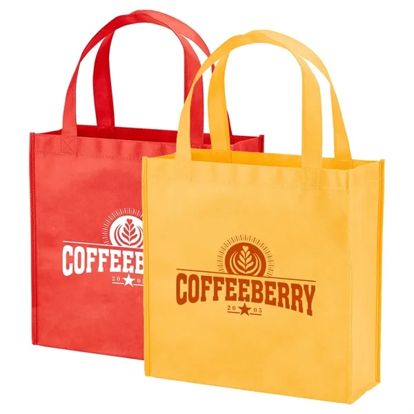Non-woven square shape tote bag plus 1 color silkscreen imprint on... from ASI 37218 Athena Promo (tm)