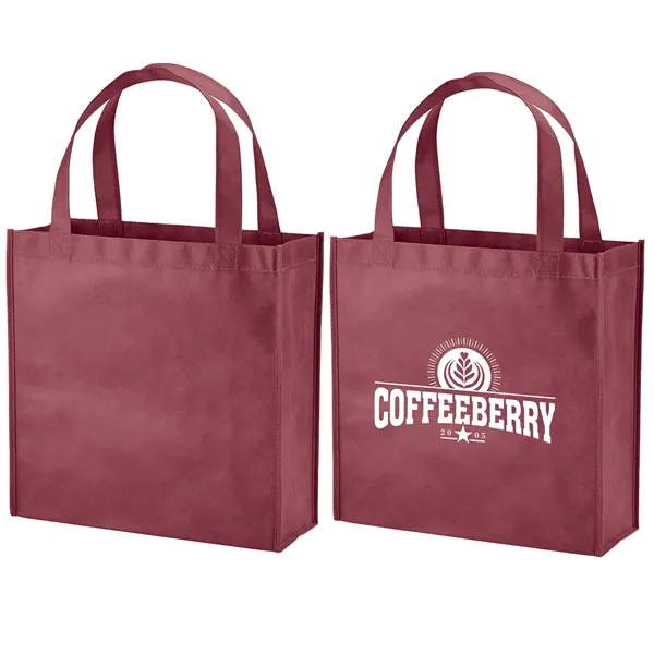 Non-woven square shape tote bag plus 1 color silkscreen imprint on... from ASI 37218 Athena Promo (tm)
