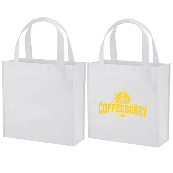 Non-woven square shape tote bag plus 1 color silkscreen imprint on... from ASI 37218 Athena Promo (tm)