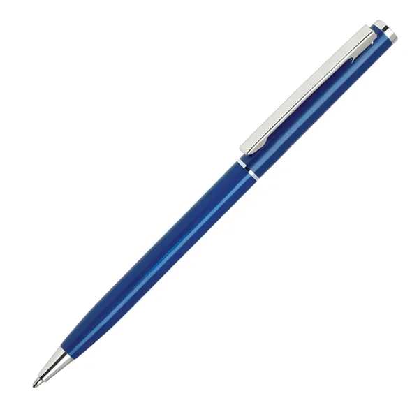 Aluminum twist-action ballpoint pen with an elegant design and a slender... from ASI 68190 Lungsal / Lungsal