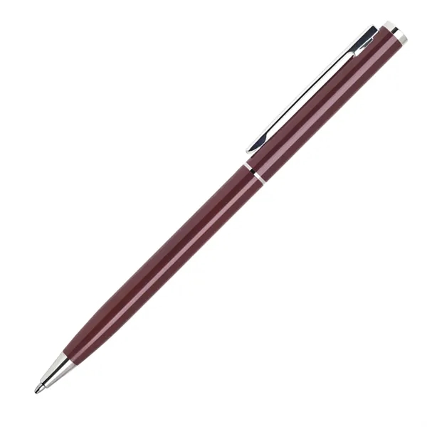 Aluminum twist-action ballpoint pen with an elegant design and a slender... from ASI 68190 Lungsal / Lungsal