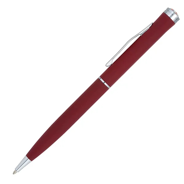 Metal twist-action pen available in several colors with a chrome clip... from ASI 68190 Lungsal / Lungsal