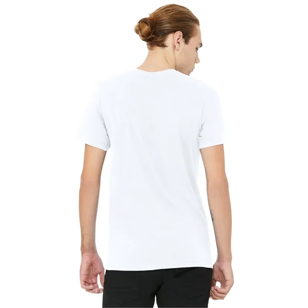 BELLA+CANVAS Unisex Heather CVC V-Neck Tee... from ASI 84863 SanMar