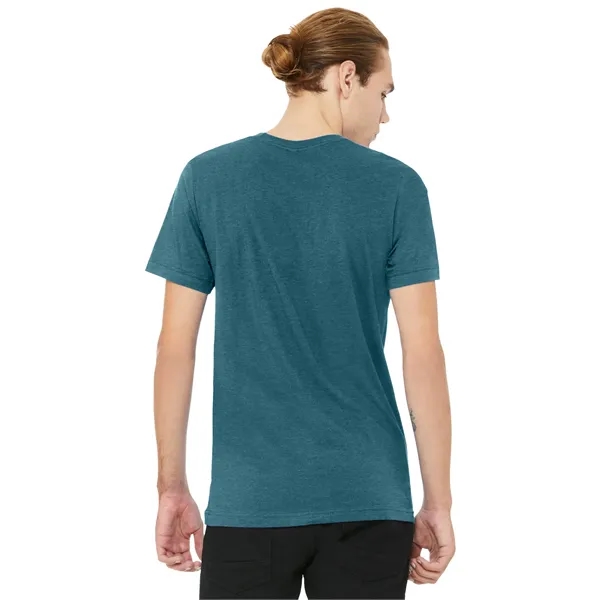 BELLA+CANVAS Unisex Heather CVC V-Neck Tee... from ASI 84863 SanMar