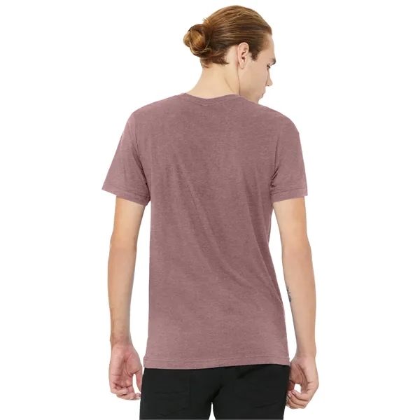 BELLA+CANVAS Unisex Heather CVC V-Neck Tee... from ASI 84863 SanMar