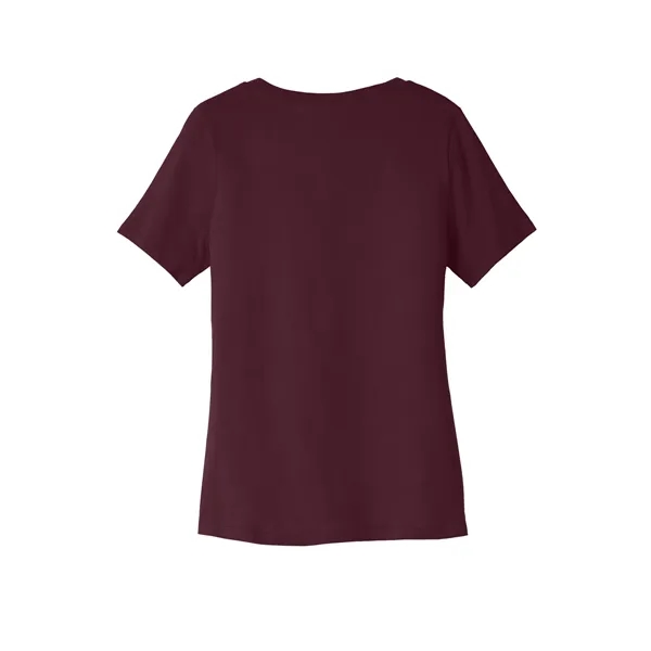 BELLA+CANVAS Women's Relaxed Jersey Short Sleeve V-Neck Tee.... from ASI 84863 SanMar