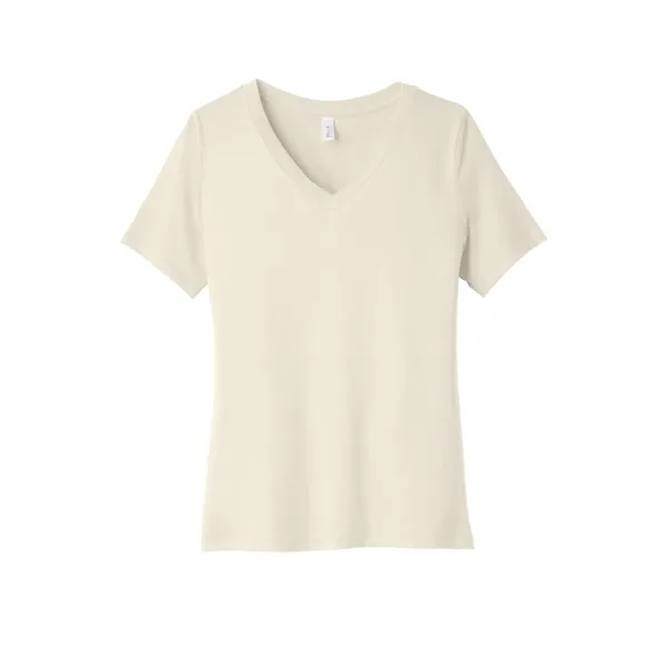 BELLA+CANVAS Women's Relaxed Jersey Short Sleeve V-Neck Tee.... from ASI 84863 SanMar