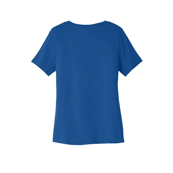 BELLA+CANVAS Women's Relaxed Jersey Short Sleeve V-Neck Tee.... from ASI 84863 SanMar