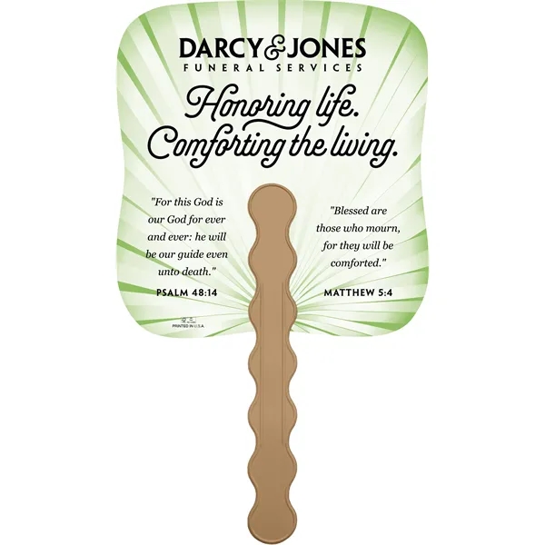 Palm Leaf Fan... from ASI 40480 Koozie Group