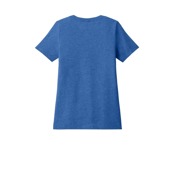 BELLA+CANVAS Women's Relaxed Heather CVC V-Neck Tee... from ASI 84863 SanMar