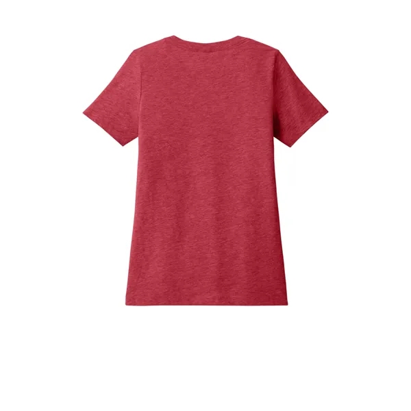 BELLA+CANVAS Women's Relaxed Heather CVC V-Neck Tee... from ASI 84863 SanMar