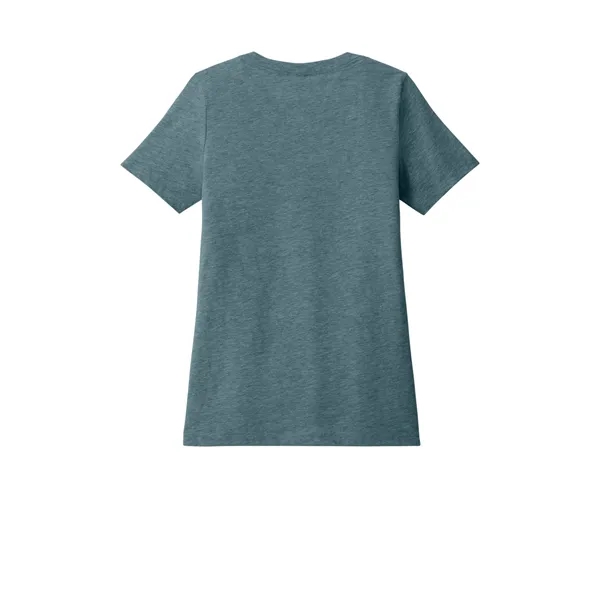 BELLA+CANVAS Women's Relaxed Heather CVC V-Neck Tee... from ASI 84863 SanMar