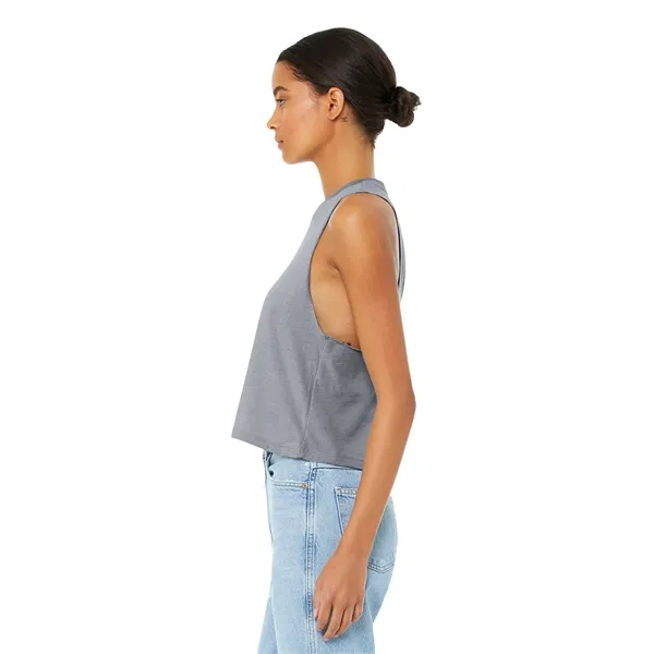 BELLA+CANVAS Women's Racerback Cropped Tank.... from ASI 84863 SanMar