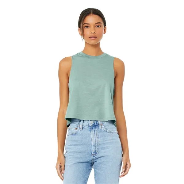 BELLA+CANVAS Women's Racerback Cropped Tank.... from ASI 84863 SanMar