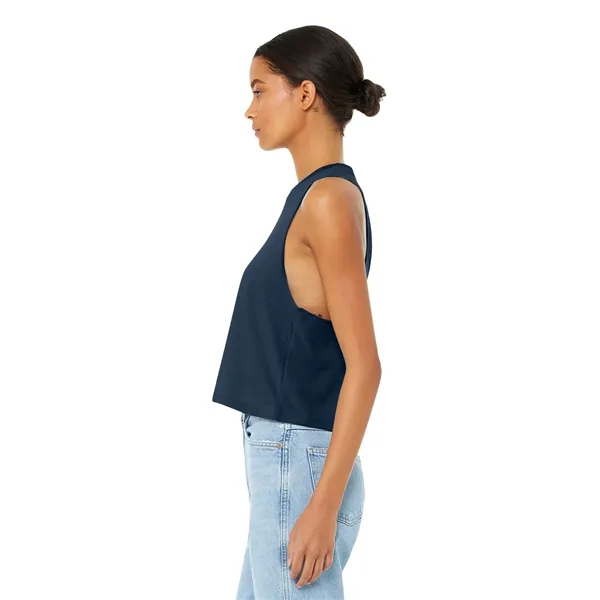 BELLA+CANVAS Women's Racerback Cropped Tank.... from ASI 84863 SanMar