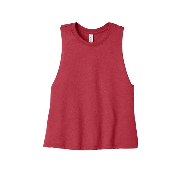 BELLA+CANVAS Women's Racerback Cropped Tank.... from ASI 84863 SanMar