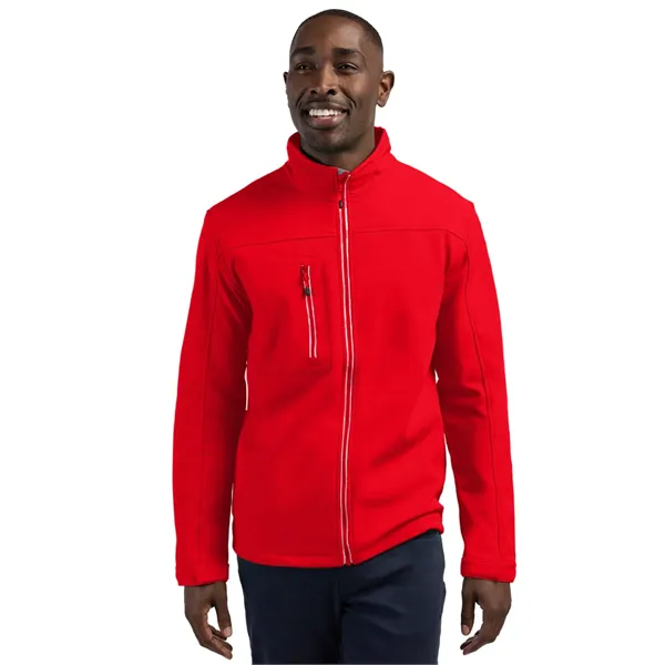 Men's jacket with a full-zip, water resistance, zippered chest pocket, and... from ASI 47965 Cutter & Buck
