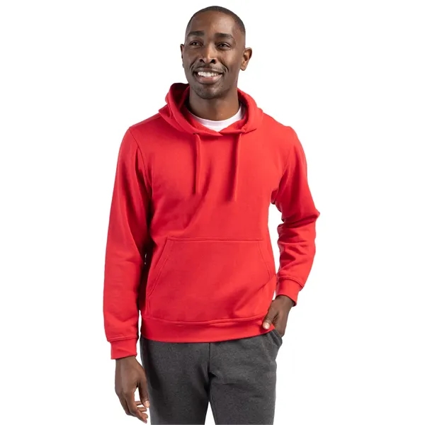 Unisex sweatshirt with a hood, anti-pill finish, drawstring, metal grommets, and... from ASI 47965 Cutter & Buck