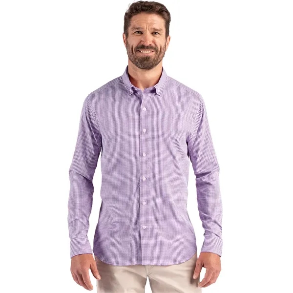 Cutter & Buck Skyline Eco Gingham Mens Big & Tall Long... from ASI 47965 Cutter & Buck