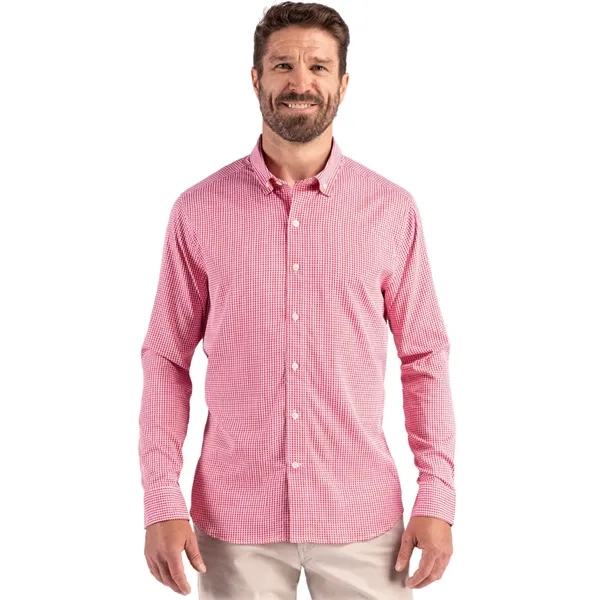 Cutter & Buck Skyline Eco Gingham Mens Big & Tall Long... from ASI 47965 Cutter & Buck