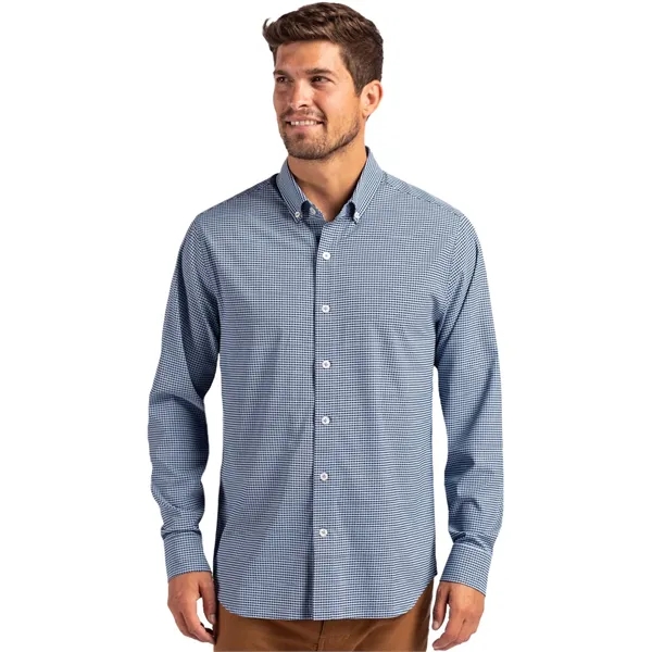 Cutter & Buck Skyline Eco Gingham Mens Big & Tall Long... from ASI 47965 Cutter & Buck