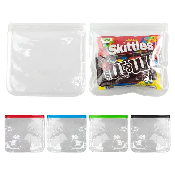 Reusable Clear Snack Bag... from ASI 30208 A P Specialties / AP Specialties