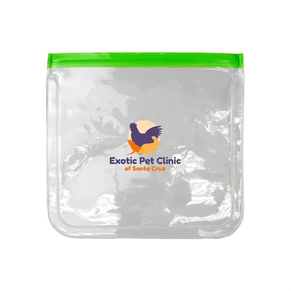 Reusable Clear Snack Bag... from ASI 30208 A P Specialties / AP Specialties
