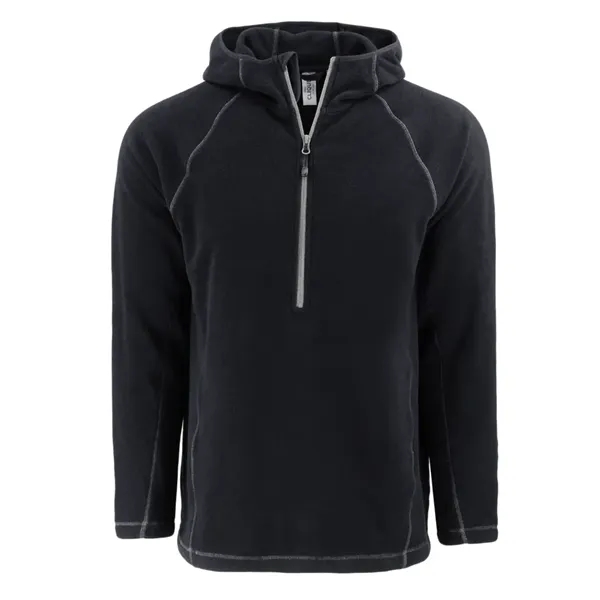 Clique Powder Recycled Fleece Mens Half Zip Hooded Pullover... from ASI 47965 Cutter & Buck