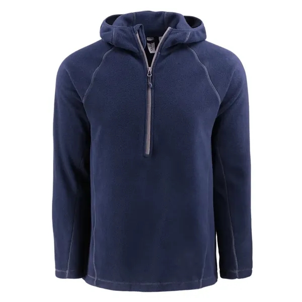 Clique Powder Recycled Fleece Mens Half Zip Hooded Pullover... from ASI 47965 Cutter & Buck
