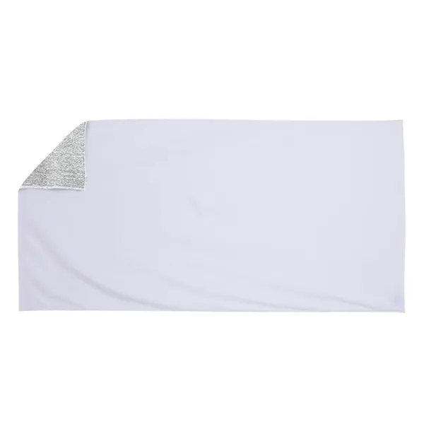 24 x 12 Heather Microfiber Towel... from ASI 30208 A P Specialties / AP Specialties