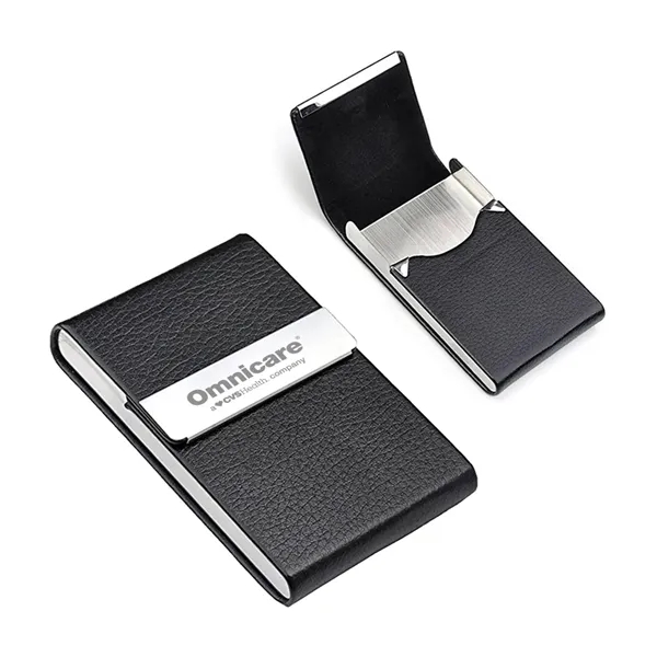 Leatherette Business Card Holder... from ASI 31517 Admart Products / Admart Line