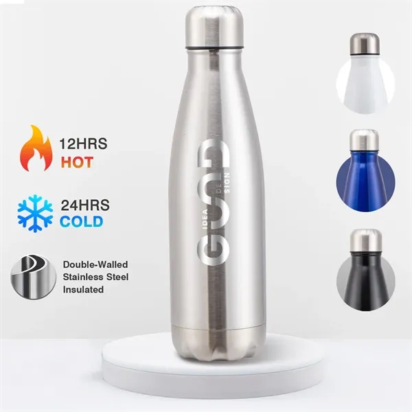 This Sweetwater 17oz Cola Shape Bottle features a twist off lid... from ASI 82498 RiteLine LLC