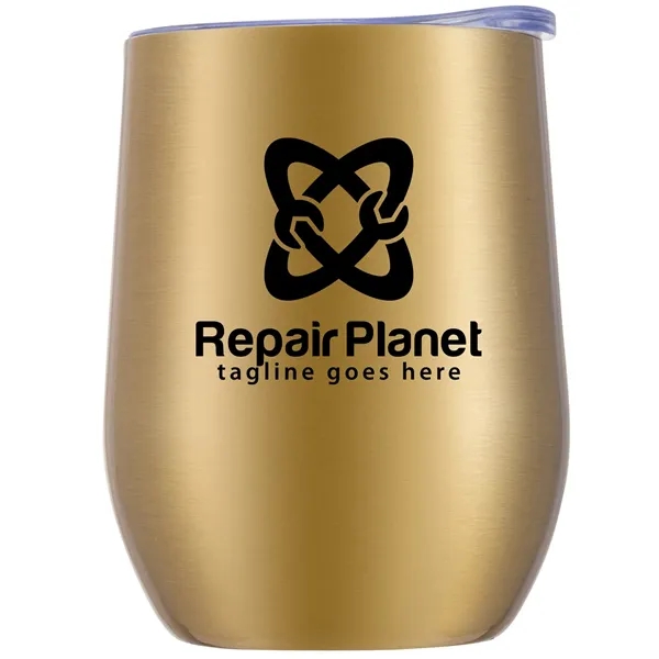 This 12 oz. Texoma stemless wine cup features a spill proof,... from ASI 82498 RiteLine LLC