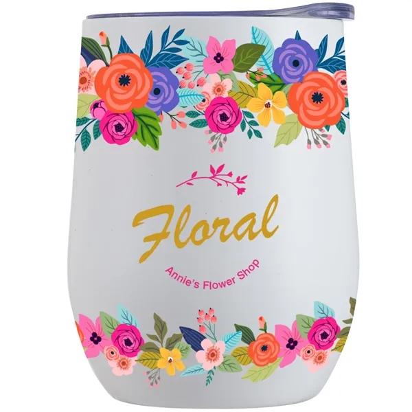 This 12 oz. Texoma stemless wine cup features a spill proof,... from ASI 82498 RiteLine LLC