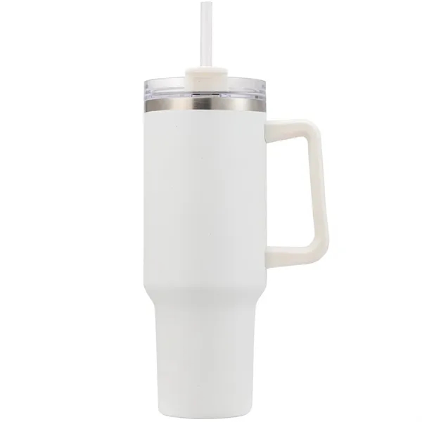 This Casa Blanca 40oz Handle Tumbler Mug features a spill proof... from ASI 82498 RiteLine LLC