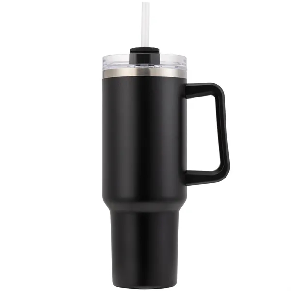 This Casa Blanca 40oz Handle Tumbler Mug features a spill proof... from ASI 82498 RiteLine LLC