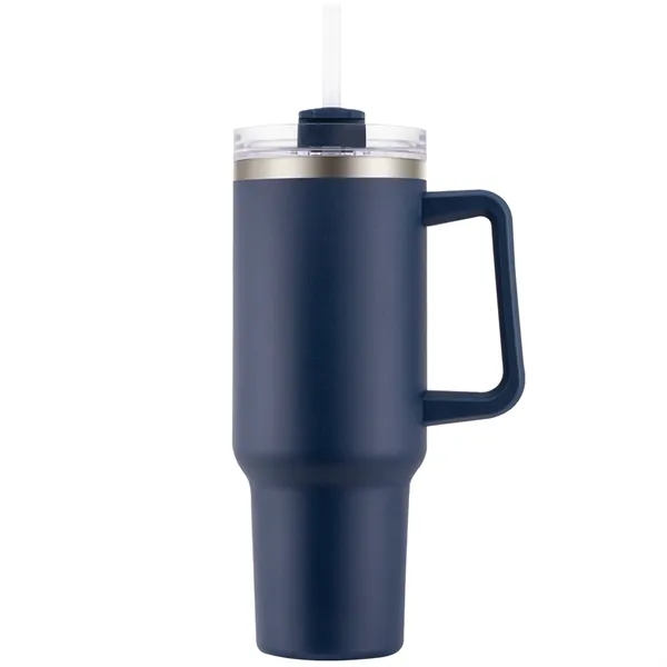 This Casa Blanca 40oz Handle Tumbler Mug features a spill proof... from ASI 82498 RiteLine LLC
