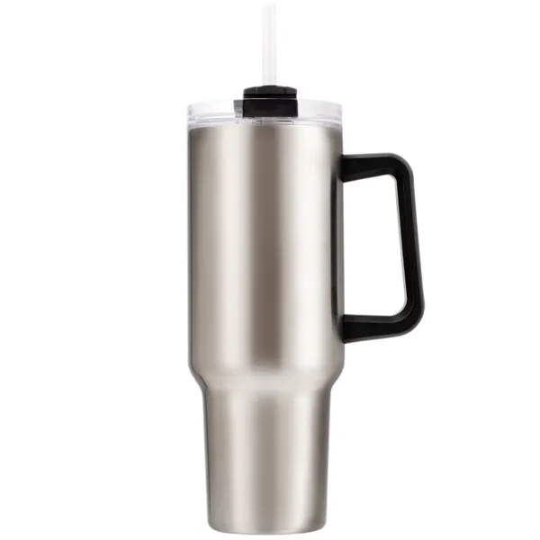 This Casa Blanca 40oz Handle Tumbler Mug features a spill proof... from ASI 82498 RiteLine LLC