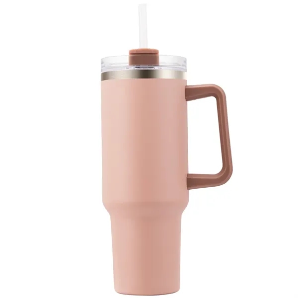 This Casa Blanca 40oz Handle Tumbler Mug features a spill proof... from ASI 82498 RiteLine LLC
