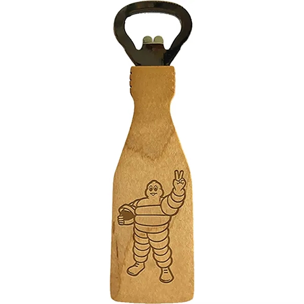 CUSTOM LASER ENGRAVED WOOD BOTTLE OPENER... from ASI 61966 HPG / BCG Creations HPG Gold