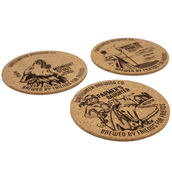 Custom Recycled Cork Coaster.... from ASI 61966 HPG / BCG Creations