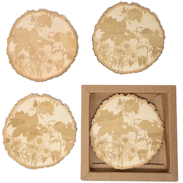 Custom wood laser engraved coasters.... from ASI 61966 HPG / BCG Creations