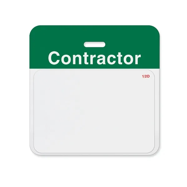 TEMPbadge 2-part expiring badges let you know when a visitor's time... from ASI 79898 Promovision / PROMOVISION