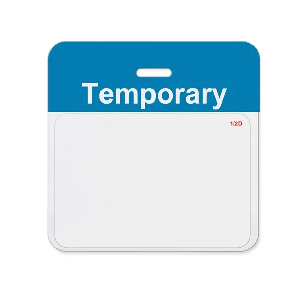 TEMPbadge 2-part expiring badges let you know when a visitor's time... from ASI 79898 Promovision / PROMOVISION