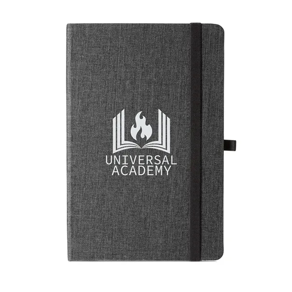 Journal with an elastic band, 80 lined sheets of paper and... from ASI 79530 Prime Line