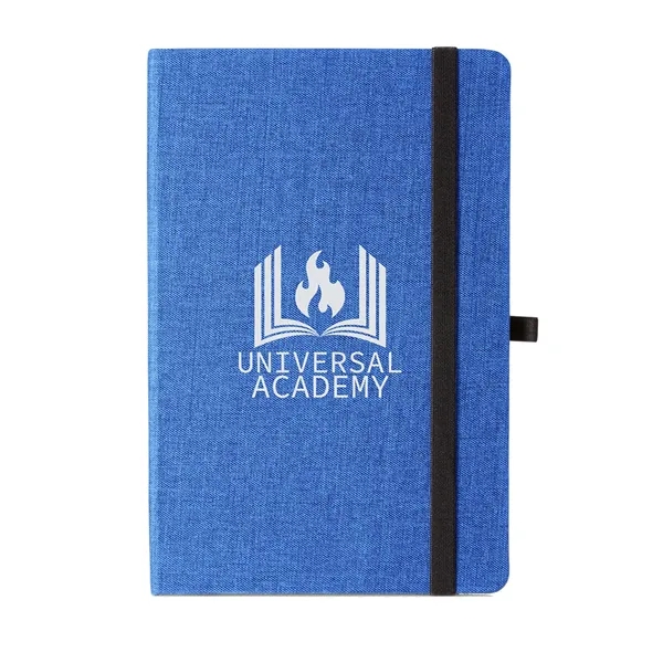 Journal with an elastic band, 80 lined sheets of paper and... from ASI 79530 Prime Line