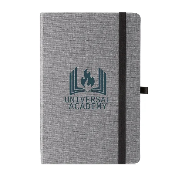 Journal with an elastic band, 80 lined sheets of paper and... from ASI 79530 Prime Line